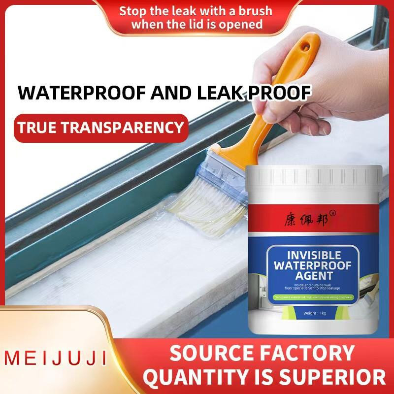 300g Waterproof Agent Transparent Sealing Coating Leak-Free Glue Adhesive Super Sealant Toilet Repair-0937